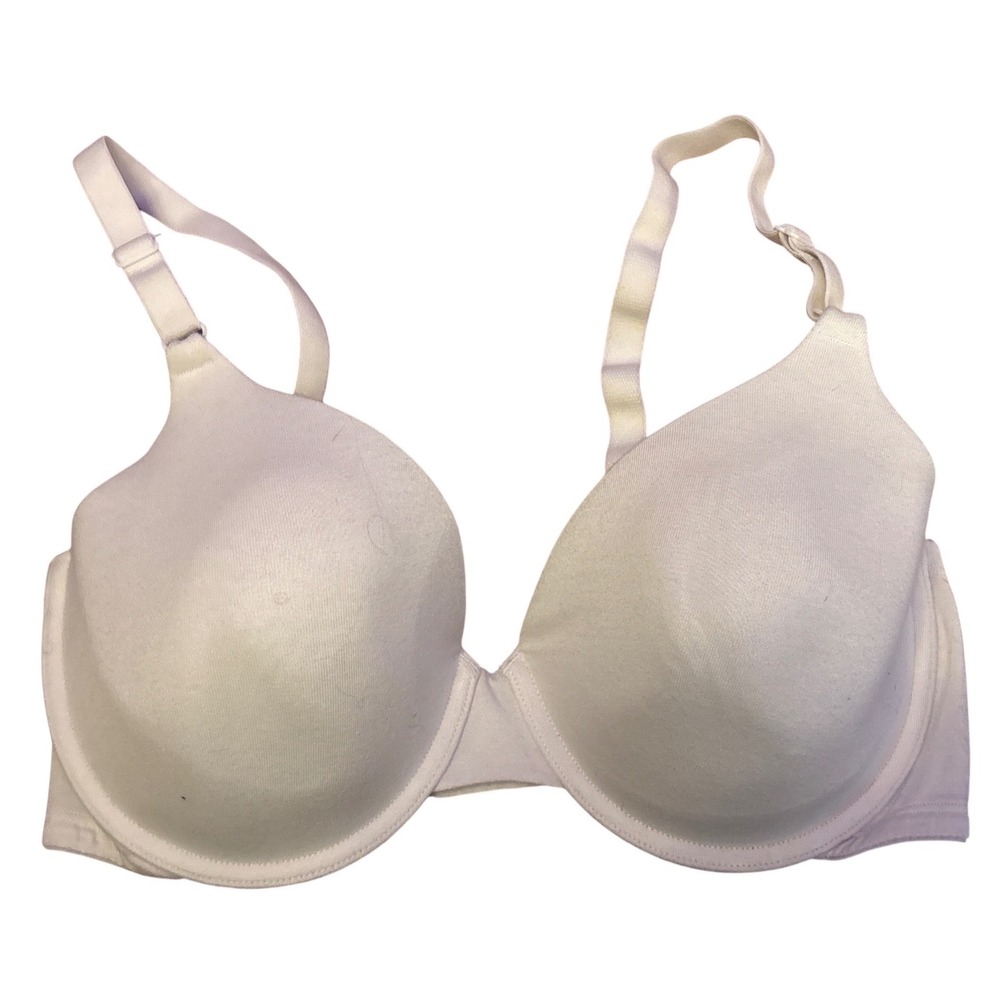 Fruit of the Loom Womens White Full Figure Underwire T-Shirt Bra 38D